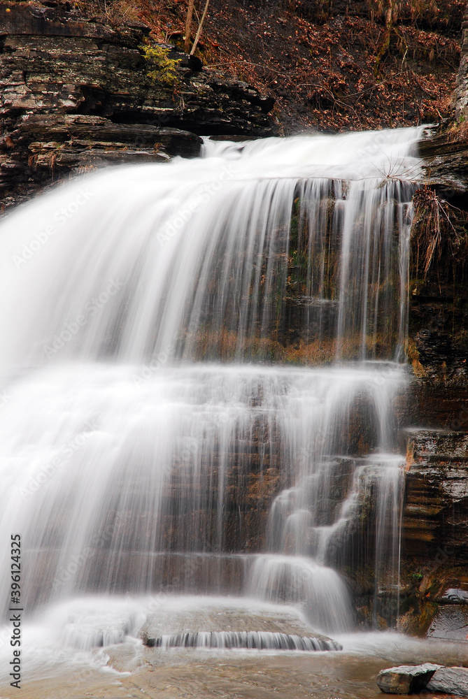 Robert H Treman Falls, Ithaca, New York