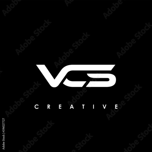 VCS Letter Initial Logo Design Template Vector Illustration