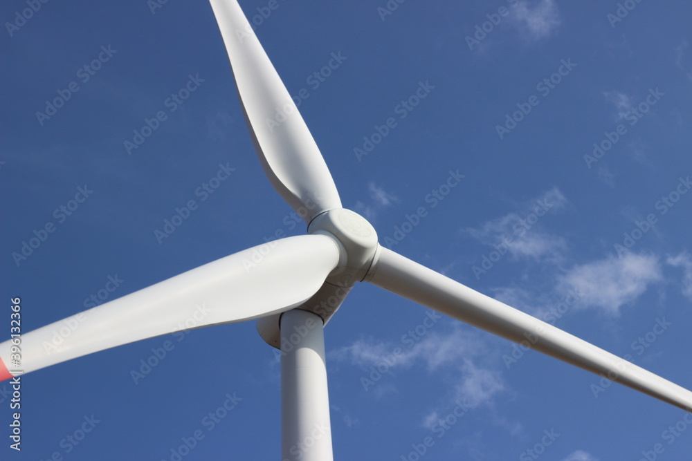 close up wind turbine close up wind turbine