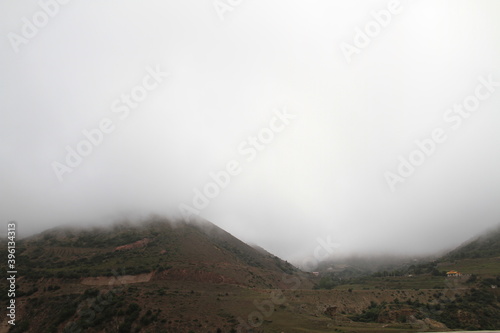 fog in mountain