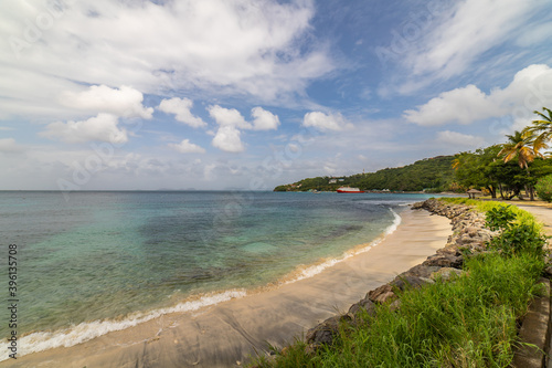Fototapeta Naklejka Na Ścianę i Meble -  Saint Vincent and the Grenadines, Britannia bay,  Mustique
