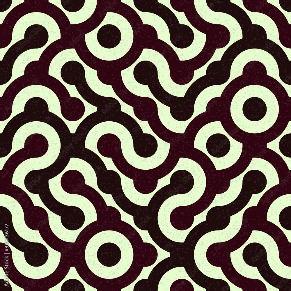 Obraz premium Abstract Geometric Pattern generative computational art illustration