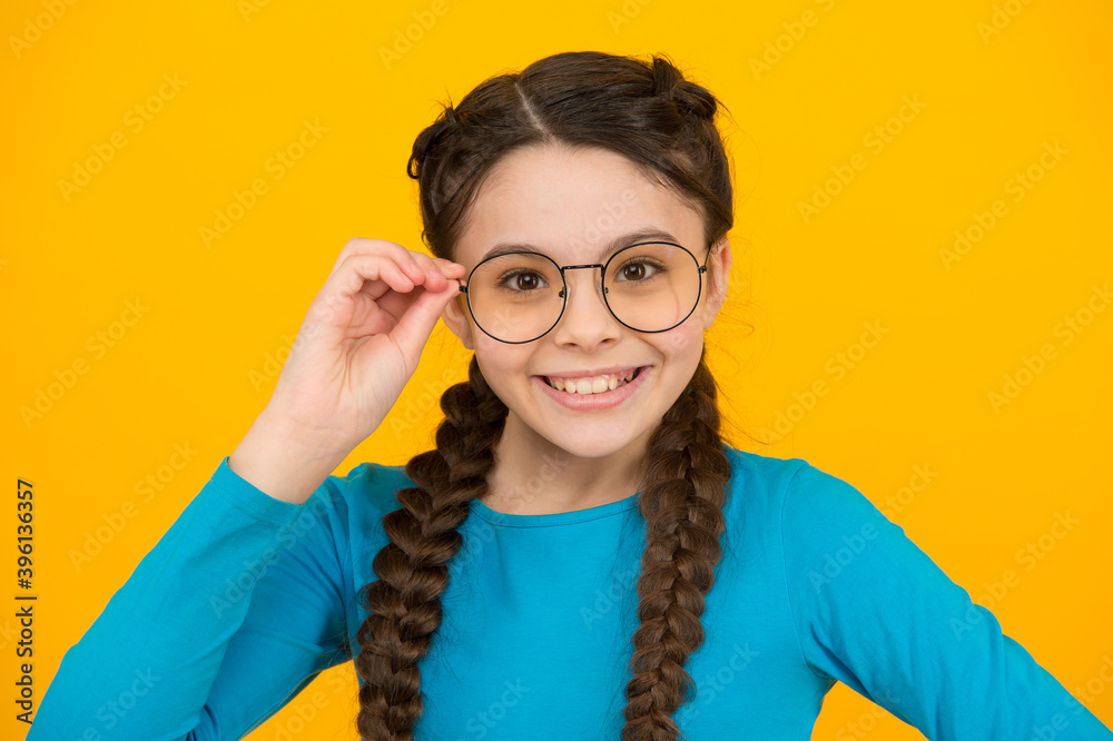 wearing uv protective. smart looking kid. beauty in glasses. childhood