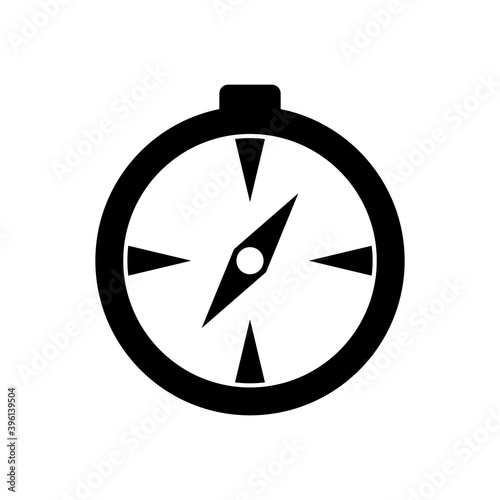 Free Download Compass icon isolated on white background. Vector illustration - GFXLoad