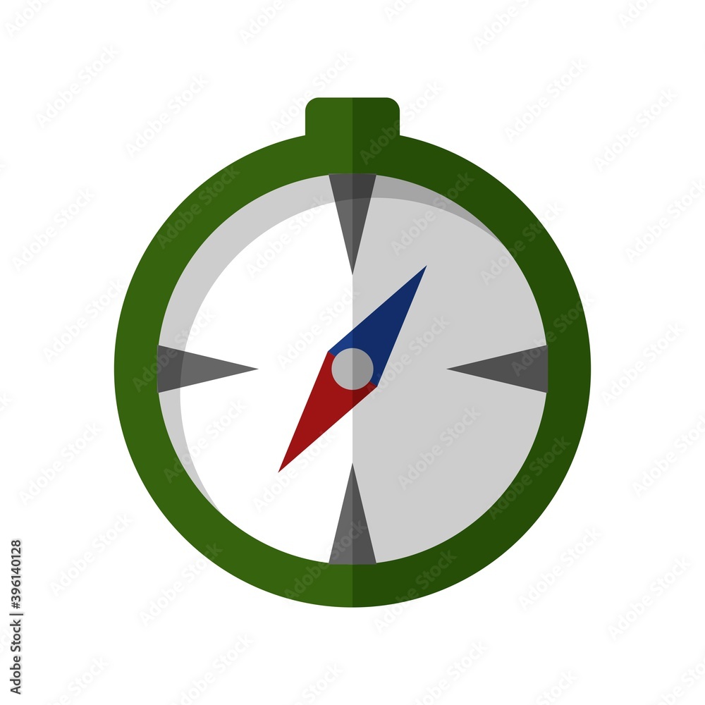 Compass icon isolated on white background. Vector illustration Compass icon isolated on white background. Vector illustration