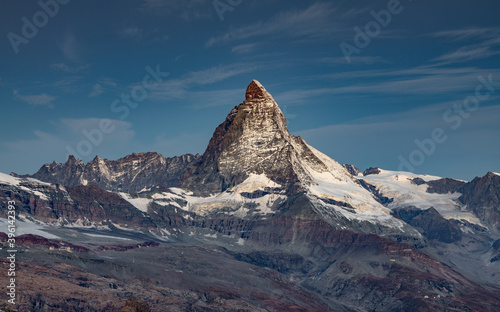 Matterhorn, view from Hohtaelli, Zermatt, Switzerland photo