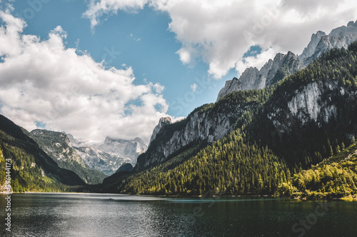 lake in the mountains