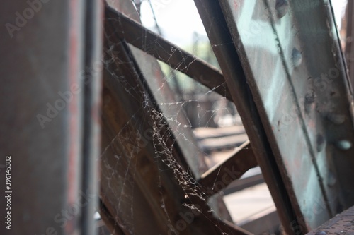 old rusty construction
