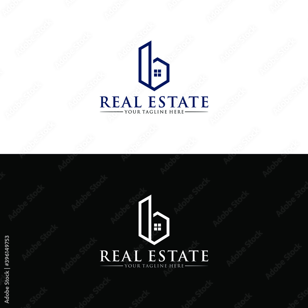 Letter B in vector for Real Estate , Property and Construction Logo ...