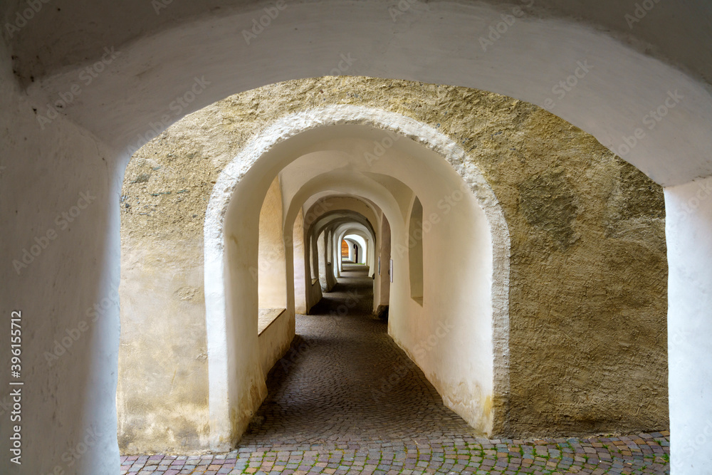 Fototapeta premium Glorenza, historic village in Venosta valley