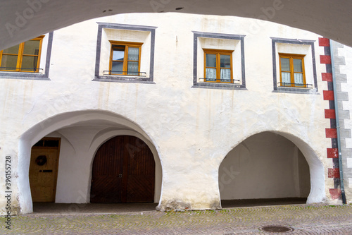 Glorenza, historic village in Venosta valley photo