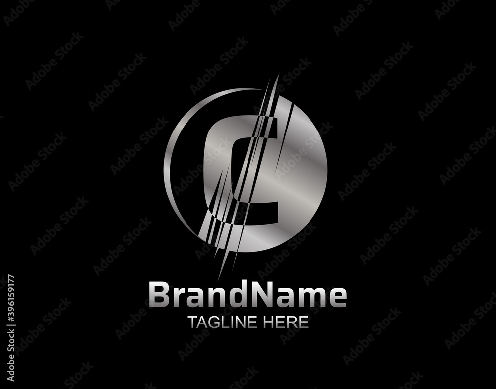 Letter C Metal Disc Icon Design. This logo is perfect for industrial factory, automotive, technology, website, digital, mechanic, wheel. Letter C Metal Disc Icon Design. This logo is perfect for industrial factory, automotive, technology, website, digital, mechanic, wheel.