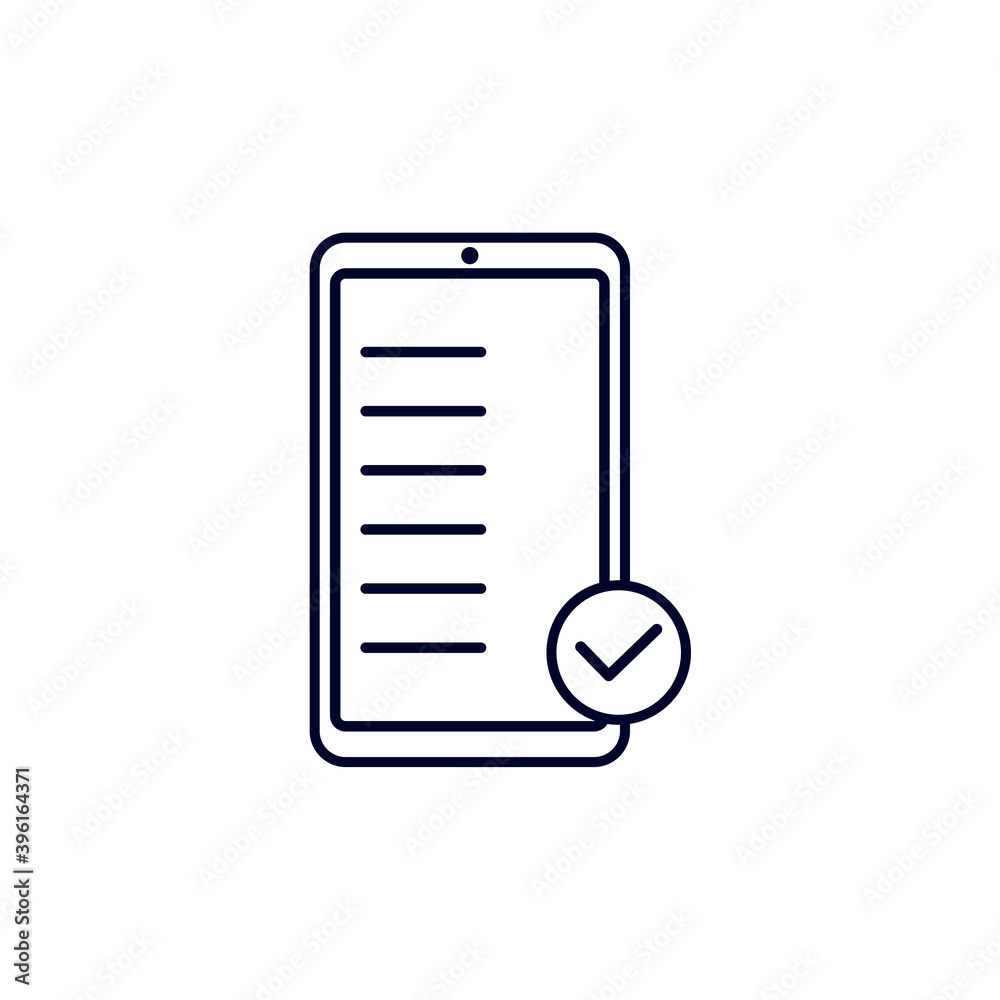 Check note design vector, Fitness equipment icon concept, Creative Gym Symbol, Illustration Check note design vector, Fitness equipment icon concept, Creative Gym Symbol, Illustration