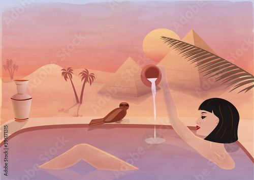 Cuadro en lienzo Cleopatra