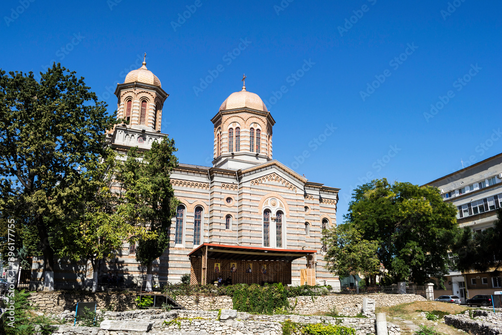 Orthodox Cathedral of Saints Peter and Paul. Archdiocese of Tomis. Constanta, Romania.
