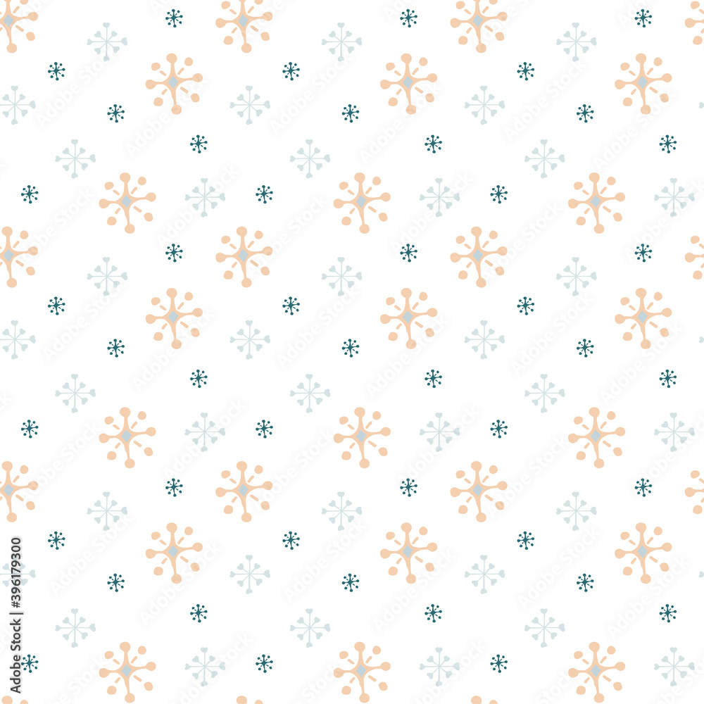 Fons the blue and pink snowflakes of different sizes, for gifts, dnai and colored paper. Christmas theme. Fons the blue and pink snowflakes of different sizes, for gifts, dnai and colored paper. Christmas theme.