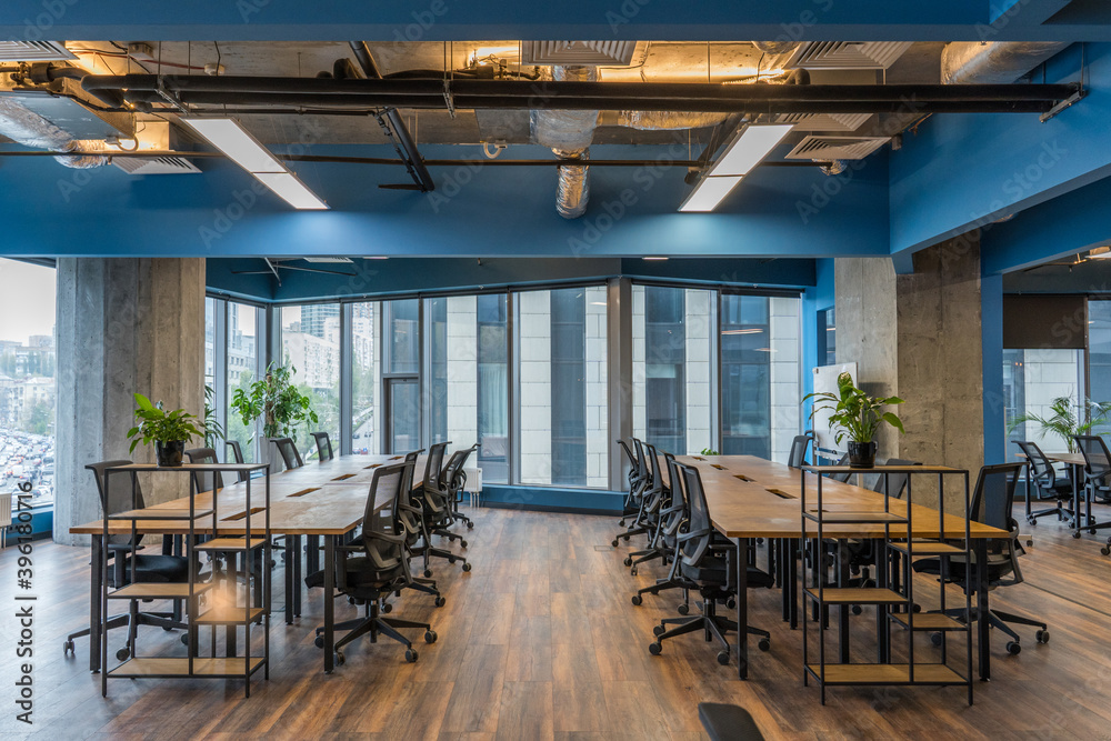 Fototapeta premium Interior photography of a contemporary design corporate office