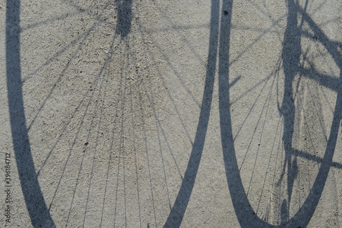Bicycle shadow

