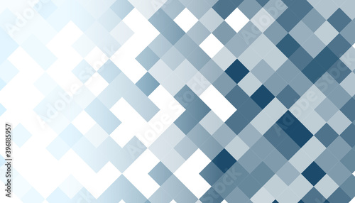 Fondo de cuadrados en tonos azules
