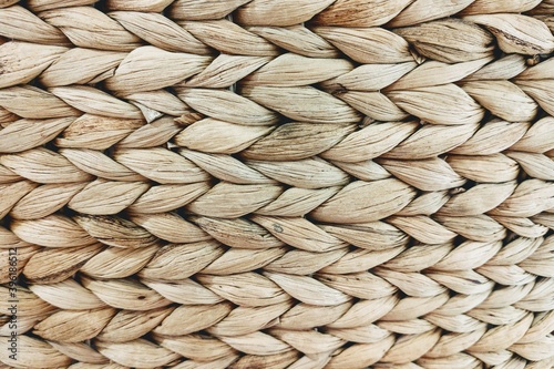 Abstract decorative wooden textured basket weaving background.
