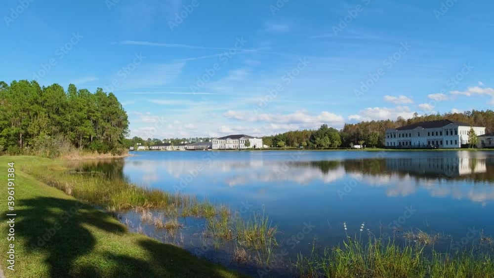 Autumn landscape of New Tampa in Florida Autumn landscape of New Tampa in Florida