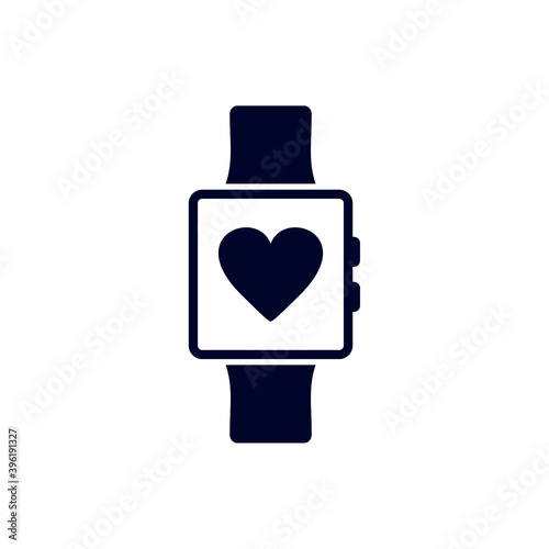 Hours love to exercising design vector, Fitness equipment icon concept, Creative Gym Symbol, Illustration