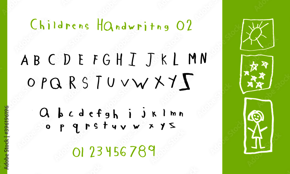 Kid's Handwriting