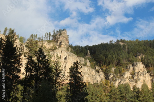 Spearfish Canyon in Lawrence County, SD