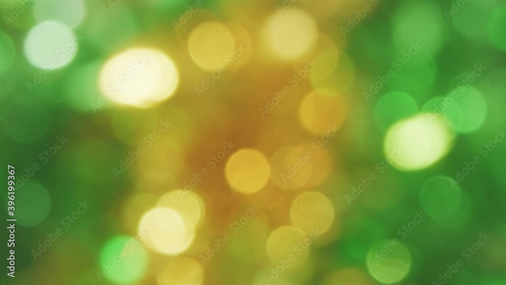 Real green and yellow glittering bokeh Real green and yellow glittering bokeh