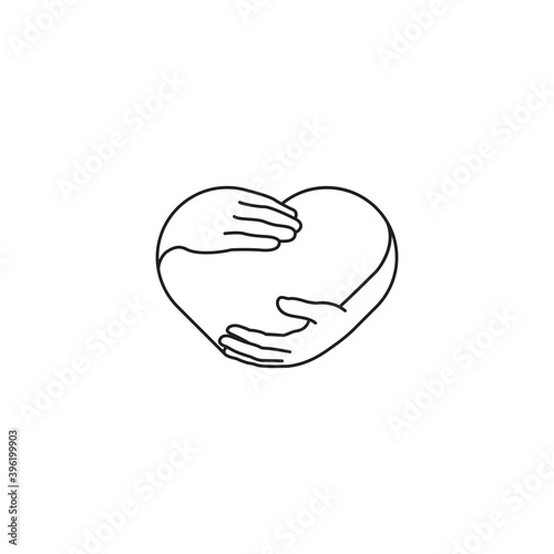 Gynecologist or obstetrician logo. Vector