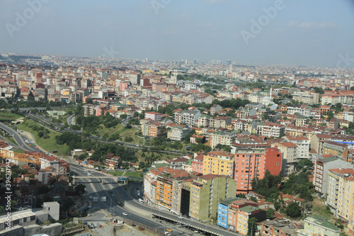 aerial view of istanbul © faraz
