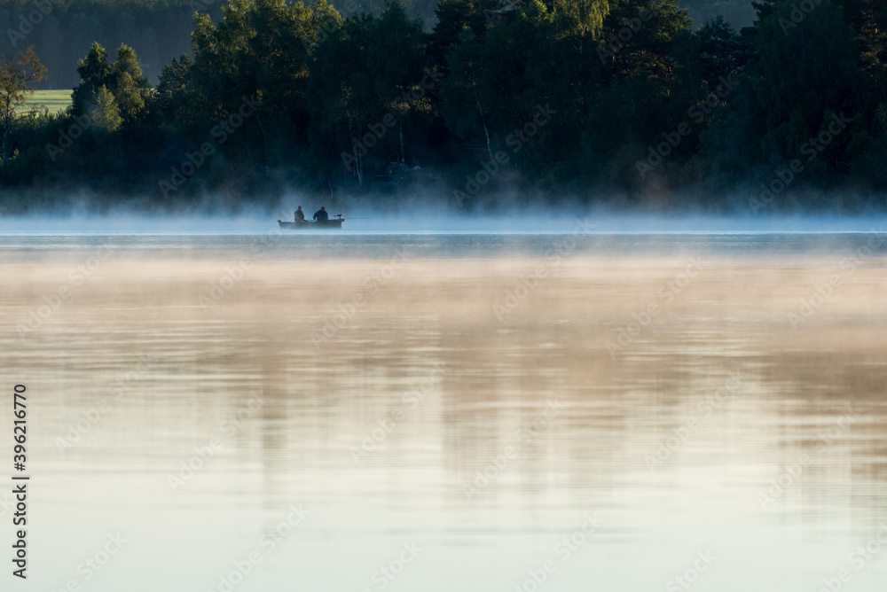 Fototapeta premium Wędkarze