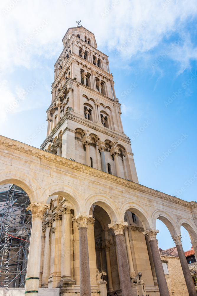 Belltower of the Diocletian Palace, Split, Croatia