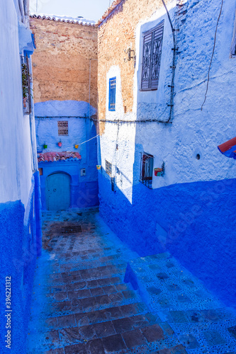 Blue streets of chefchaouen, Morocco © Stefano Zaccaria