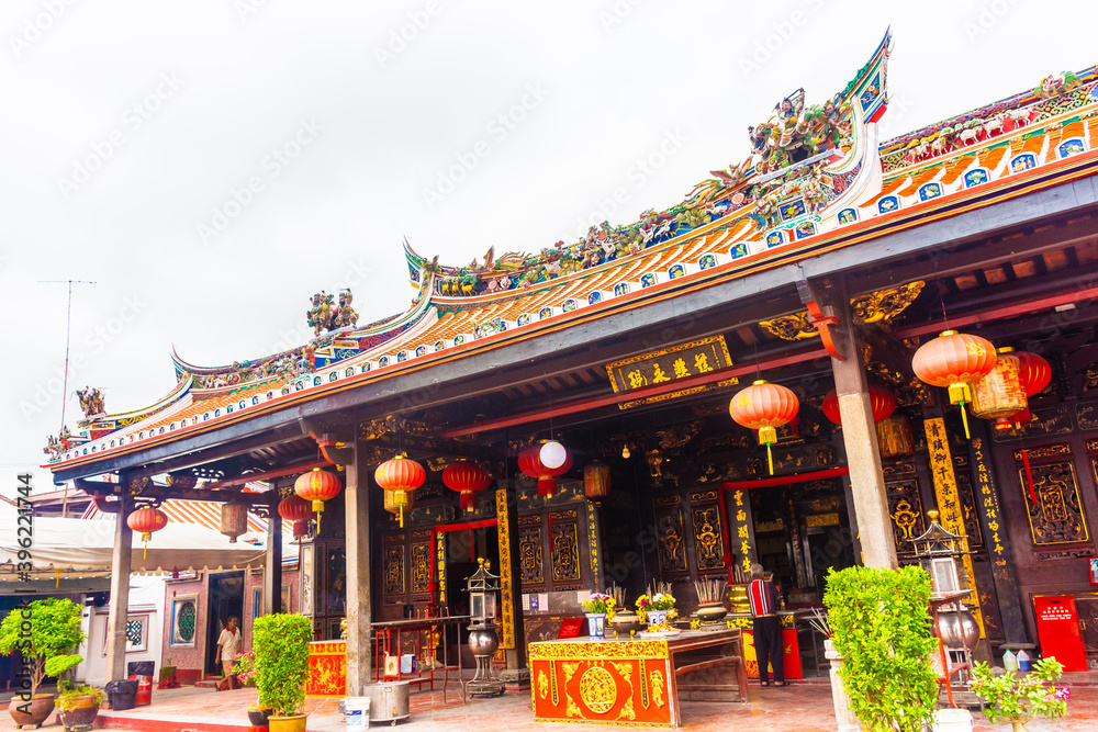 Naklejka premium City of Malacca, Malaysia