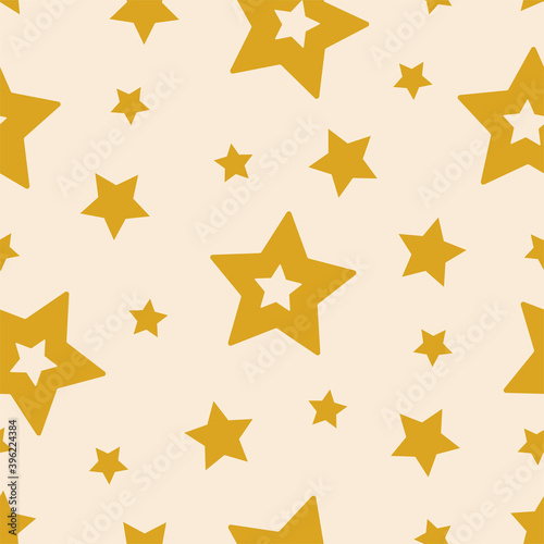 Stars. New Year and Christmas Patterns.