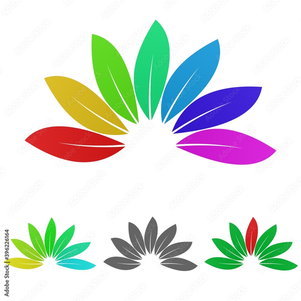 flower background logo icon flower background logo icon