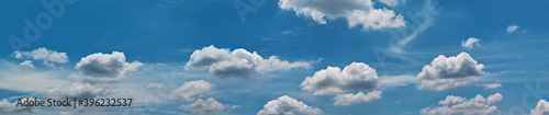 Cloud and sky panorama in Pangyo