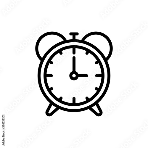 Fototapeta Naklejka Na Ścianę i Meble -  alarm clock icon vector illustration design