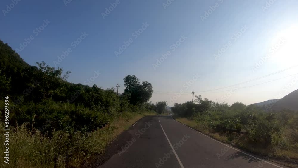 A trip through the beautiful bright countryside of India -wide A trip through the beautiful bright countryside of India -wide