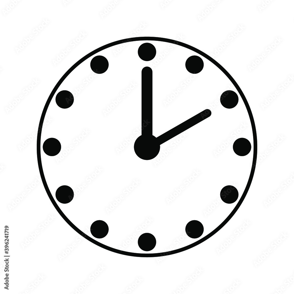 Time icon, Clock icon vector Time icon, Clock icon vector