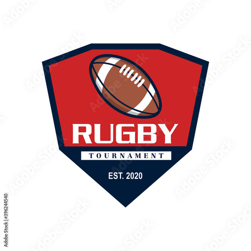 Rugby Vector   Sport Logo Vector
