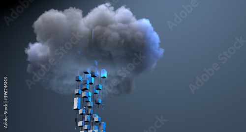 Cloud Computing Technology Data Center photo