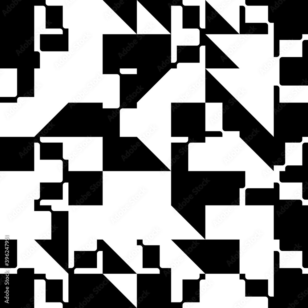 Black And White Abstract Vector Pattern Design Black And White Abstract Vector Pattern Design