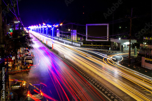 night city traffic