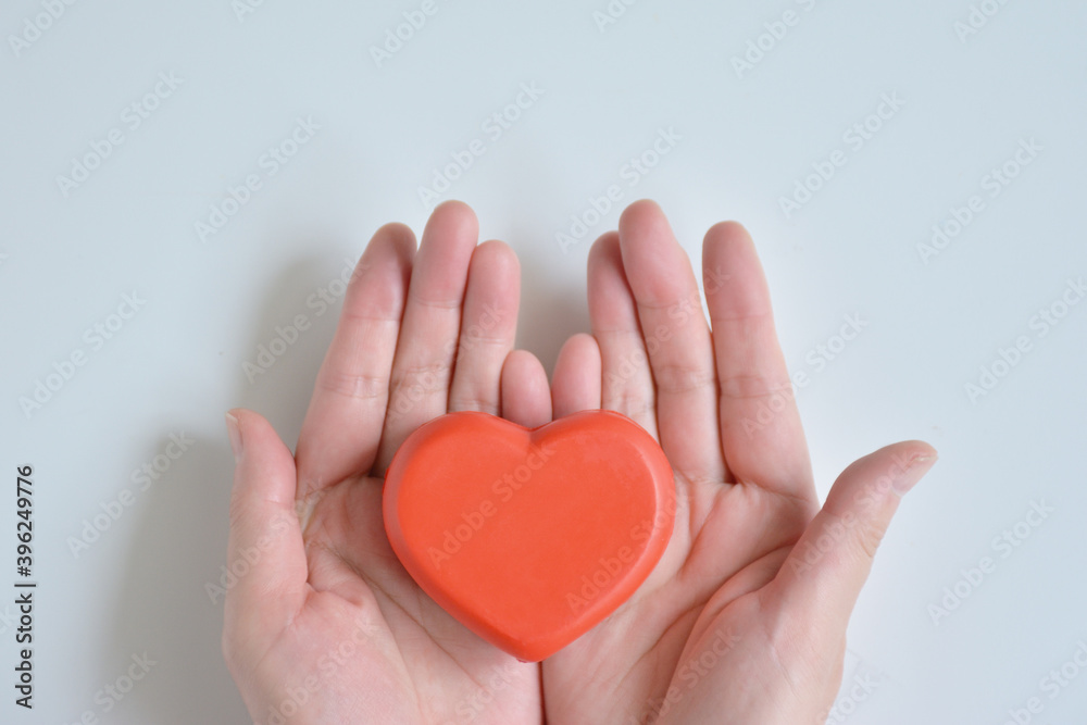 Fototapeta premium Red heart