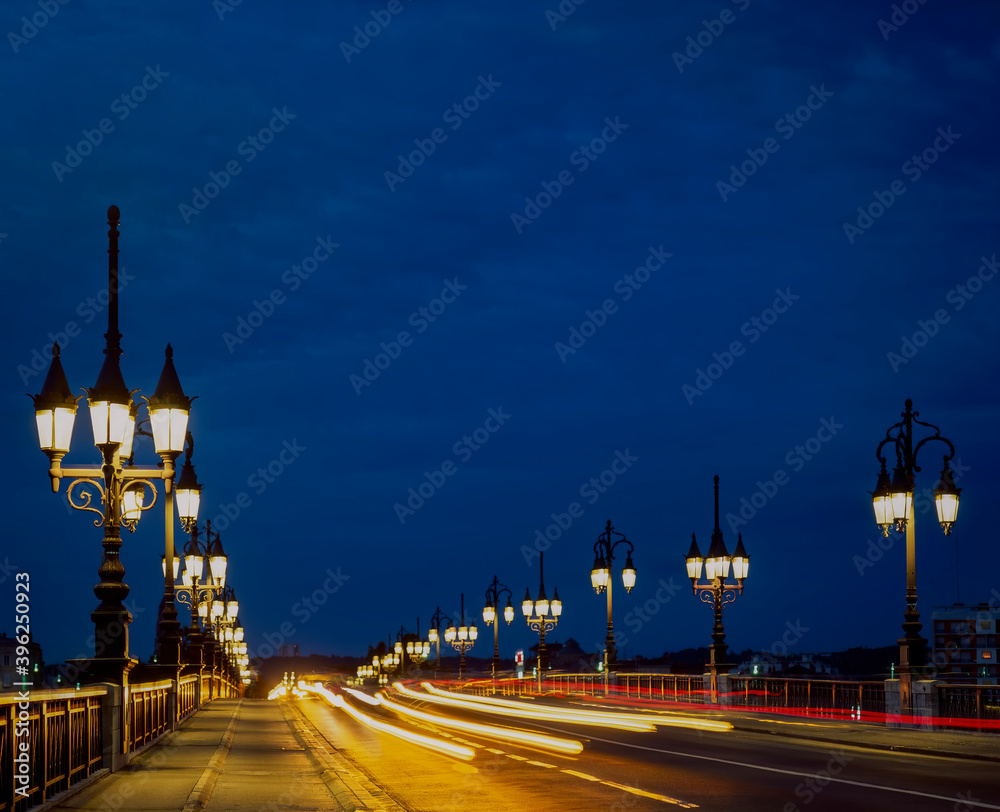 Pont de Pierre, Bordeaux, Frankreich