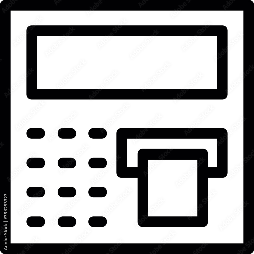 Atm Machine Flat Vector Icon
Atm Machine Flat Vector Icon
