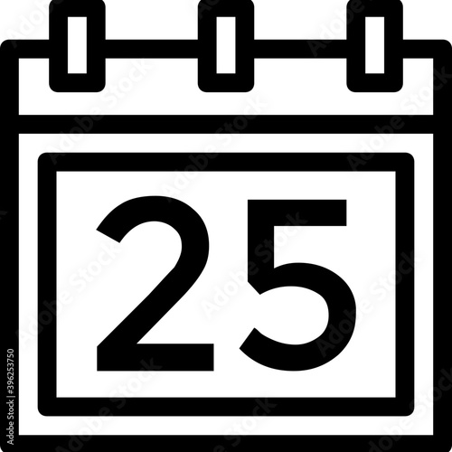 Wallpaper Mural 
Calendar Flat Vector Icon 
 Torontodigital.ca