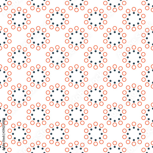 Stylish circle geometric on...